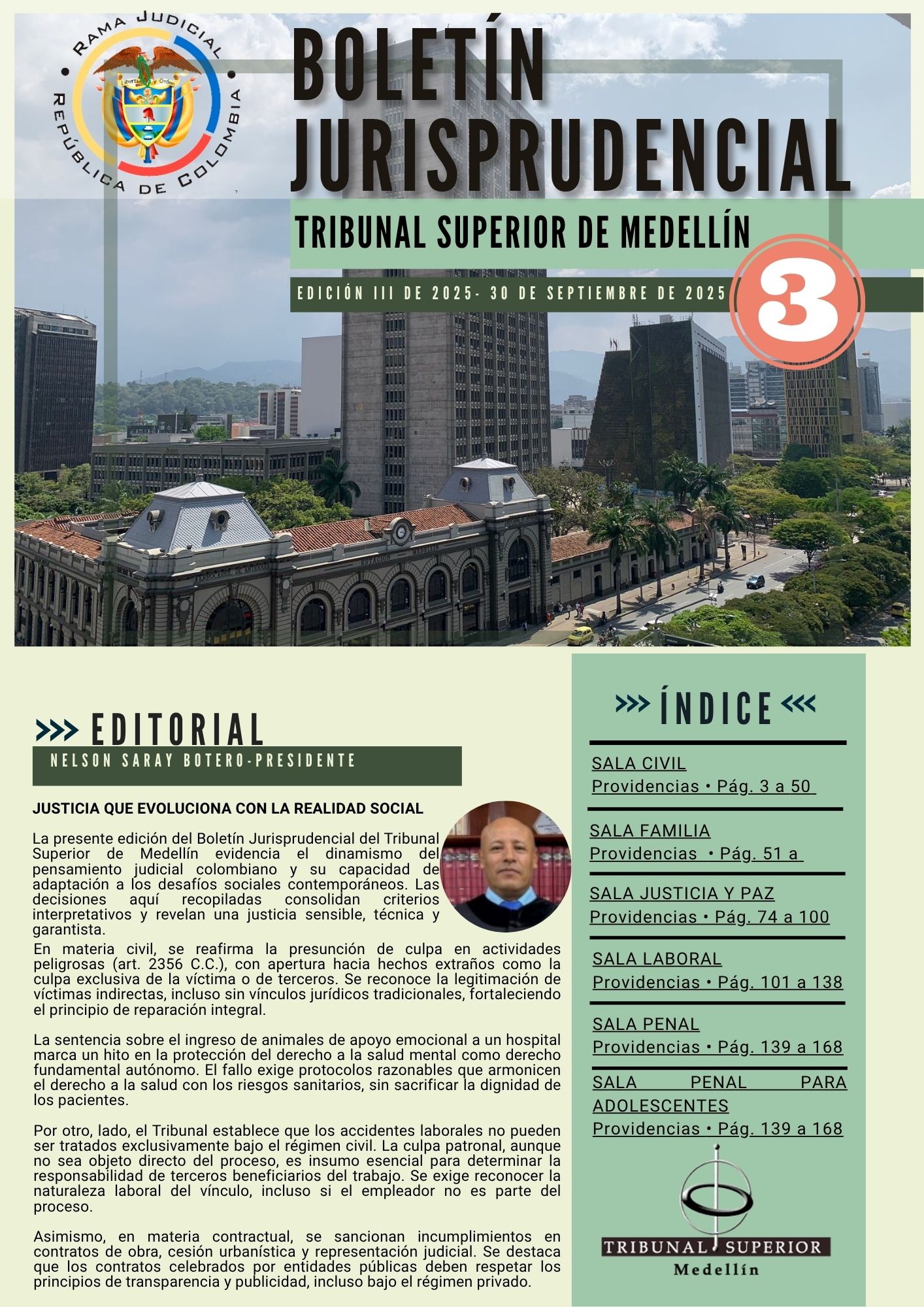 BOLETÍN JURISPRUDENCIAL - EDICIÓN III DE 2025