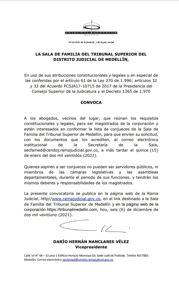 CONVOCATORIA CONJUECES2021 FLIA